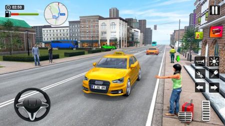 出租车司机3D城市出租车安卓版截图1