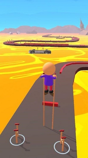 高跷比赛(Stilt Race 3D)安卓版截图1